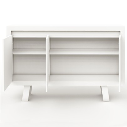 Aparador Arizona 3 Portas Branco - Pnr Móveis