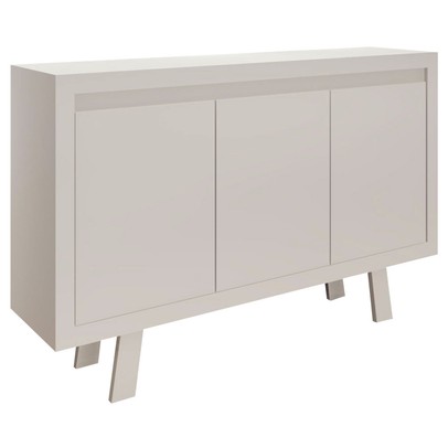 Aparador Arizona 3 Portas Branco - Pnr Móveis