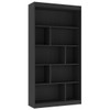 Estante para Livros 93 Cm Onix Tx Ho-2907 - Hecol Móveis
