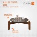 Mesa de Centro Lizz Cinza Perola/Cedro - Casa D
