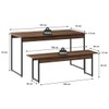 Mesa de Jantar 4 Lugares Tub Nogal/Preto - Compace