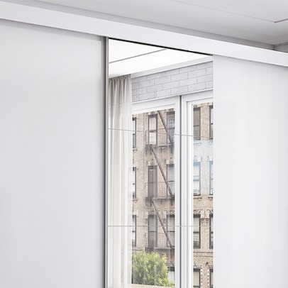 Guarda-Roupa Casal 3 Portas de Correr com Espelho 4 Gavetas Isabela Luxo Branco - Carioca Móveis