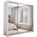 Guarda-Roupa Casal com Espelho 3 Portas de Correr Isabela Master Branco - Carioca Móveis
