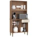Cozinha Compacta Isabella 4 Portas 1 Gaveta Manchester/Champagne - Fellicci