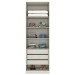 Guarda-Roupa Solteiro Modulado Predileto 2 Portas 3 Gavetas com Espelho Areia Hp - Henn
