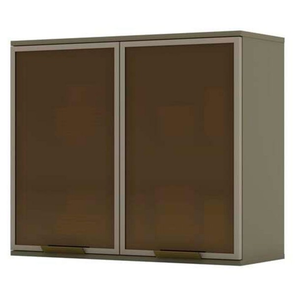 Armário Aéreo Cozinha évelin 2 Portas Duna - Henn