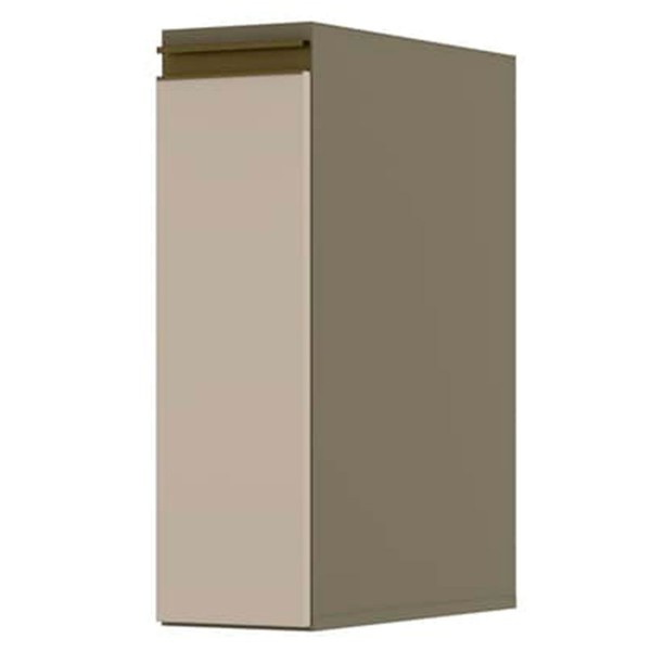 Armário de Cozinha 20 Cm évelin 1 Porta Duna/Cristal - Henn