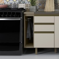 Acessório para Cozinha Porta Toalha com Suporte évelin Duna - Henn