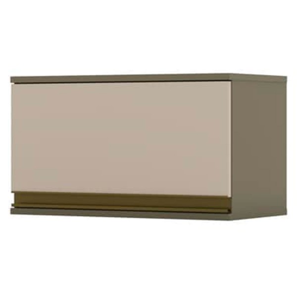 Armário Aéreo Cozinha 60 Cm évelin 1 Porta Duna/Cristal - Henn