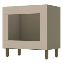 Armário de Cozinha para Forno de Embutir évelin Duna/Cristal - Henn