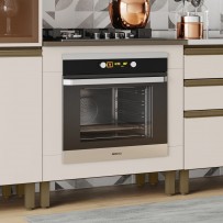 Armário de Cozinha para Forno de Embutir évelin Duna/Cristal - Henn