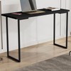 Mesa Escrivaninha Luxo Preto Fosco 6070 - Jb Bechara