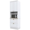 Torre Quente Nova York 2 Portas 2 Gavetas Ci350 Branco Hp - Henn