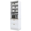 Torre Quente Nova York 2 Portas 2 Gavetas Ci350 Branco Hp - Henn