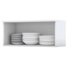 Armário Aéreo Cozinha Nova York 1 Porta Branco Hp - Henn