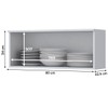 Armário Aéreo Cozinha Nova York 1 Porta Branco Hp - Henn