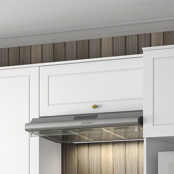 Armário Aéreo Cozinha Nova York 1 Porta Branco Hp - Henn