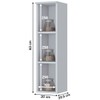 Nicho de Cozinha Nova York 2 Prateleiras Branco Hp - Henn