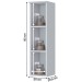 Nicho de Cozinha Nova York 2 Prateleiras Branco Hp - Henn