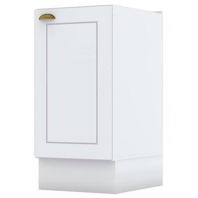 Armário de Cozinha Nova York 1 Porta 1 Prateleira Branco Hp - Henn