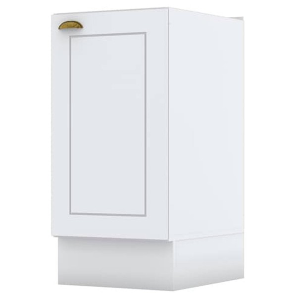 Armário de Cozinha Nova York 1 Porta 1 Prateleira Branco Hp - Henn