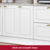 Armário de Cozinha Nova York 1 Porta 1 Prateleira Branco Hp - Henn