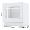 Armário de Cozinha para Forno de Embutir Nova York Branco - Henn