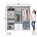 Guarda-Roupa Casal City 6 Portas 3 Gavetas Branco - Henn