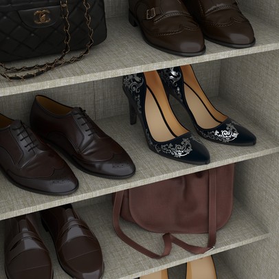 Armário Multiuso 2 Portas 6 Prateleiras Branco - Henn