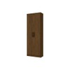 Armário Multiuso 2 Portas 6 Prateleiras Castanho Hp - Henn