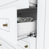 Guarda-Roupa Casal Mississipi 6 Portas 4 Gavetas Branco Hp - Henn