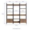 Closet Casal Tech 4 Gavetas Mel/Preto Te0030 - Delmarco