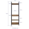 Closet Casal Tech 4 Gavetas Mel/Preto Te0030 - Delmarco