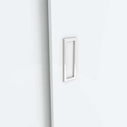 Cômoda Infantil Amarelinha 4 Gavetas Branco - Henn