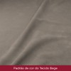 Cadeiras Kit 4 Cadeiras Dina Nature/Bege - Henn