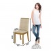 Cadeiras Kit 4 Cadeiras Dina Nature/Linho - Henn