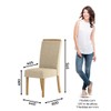 Cadeiras Kit 2 Cadeiras Ester Nature/Linho - Henn