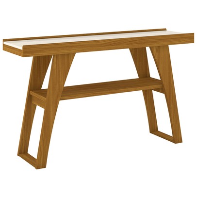 Aparador Buffet Joyce 1 Prateleira Nature/Off White - Henn