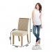 Cadeira Kit 2 Cadeiras Melissa Nature/Linho - Henn