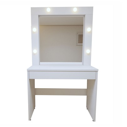 Penteadeira Camarim Requinte 1 Gaveta Branco - Mavaular