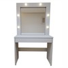 Penteadeira Camarim Requinte 1 Gaveta Off White - Mavaular