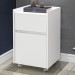 Mesa de Cabeceira Irati 1 Porta 1 Gaveta Branco - Pnr Moveis