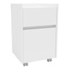 Mesa de Cabeceira Irati 1 Porta 1 Gaveta Branco - Pnr Moveis