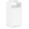 Armário de Cozinha para Bebedouro Diamantino 1 Porta Branco - Pnr Móveis