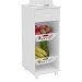 Armário de Cozinha para Bebedouro com Fruteira Imbaú 1 Gaveta Branco - Pnr Móveis