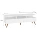 Rack para TV Até 65 Polegadas Lisboa 3 Portas Branco - Fellicci