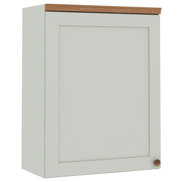 Armário Aéreo Cozinha 1 Porta Verde Mint 1506 - Genialflex