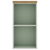 Armário Aéreo Cozinha 1 Porta Verde Mint 1524 - Genialflex