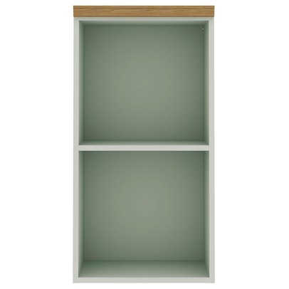 Armário Aéreo Cozinha 1 Porta Verde Mint 1524 - Genialflex