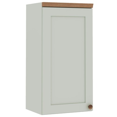 Armário Aéreo Cozinha 1 Porta Verde Mint 1524 - Genialflex